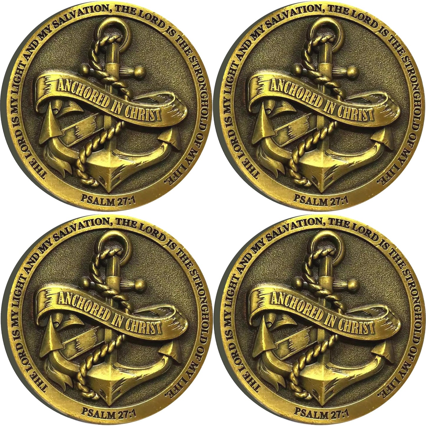 Anchored in Christ Coins